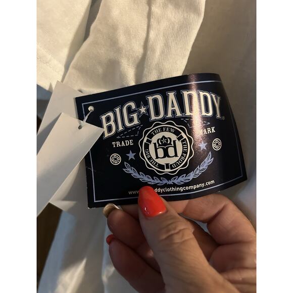 Vtg Big Daddy Clothing Co The Strong Will Inherit The Earth T-Shirt Men's 3XL T - Picture 4 of 5